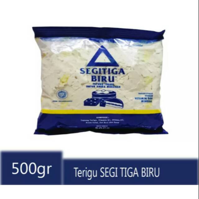 

Tepung Terigu Segitiga Biru 500 gr