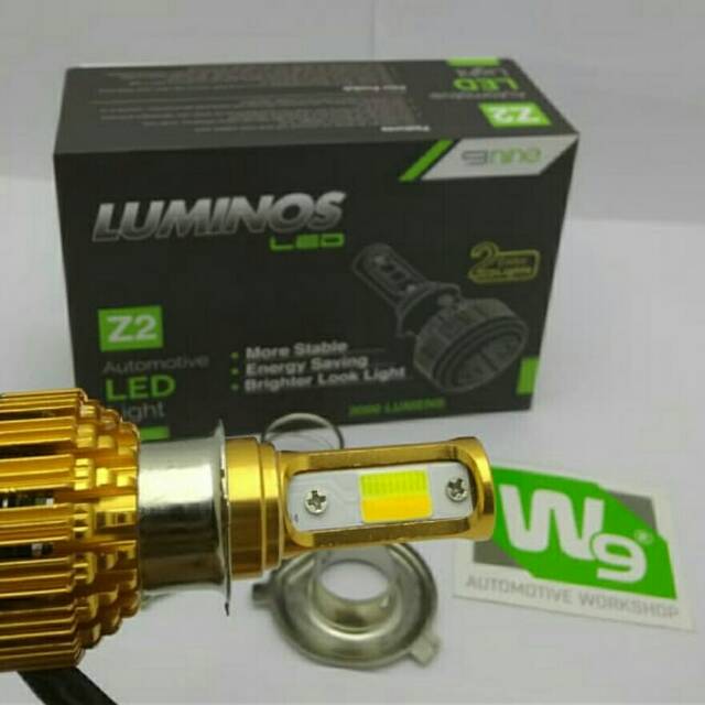 LAMPU LUMINOS LED Z2 DUA WARNA PUTIH / KUNING