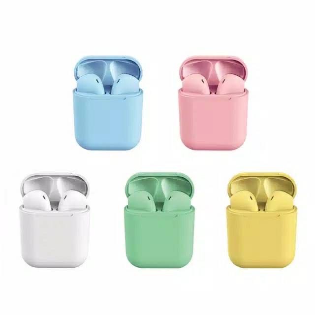 Inpods12 Inpods 12 Headset Bluetooth 5.0 Warna Macaron