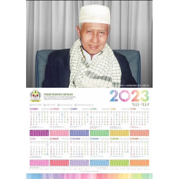 

Kalender Suryalaya 2023