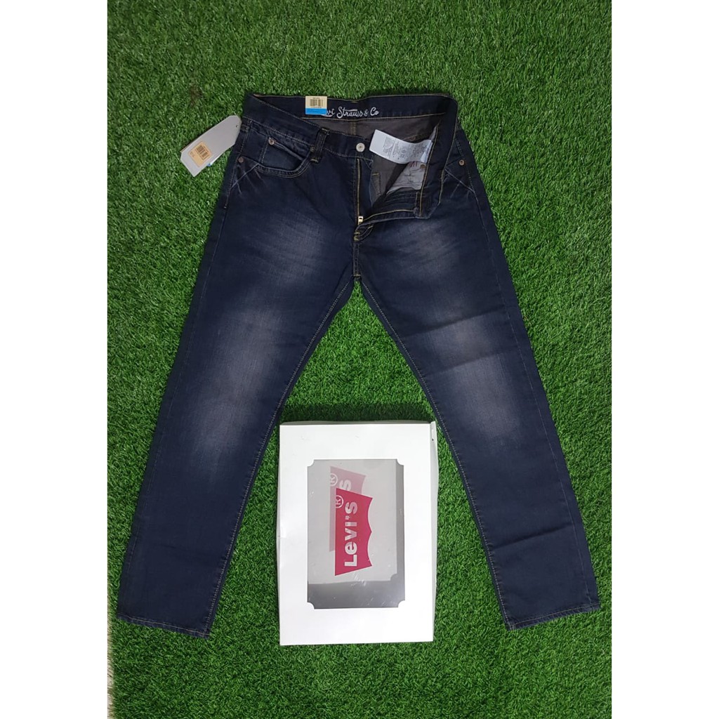 Celana Panjang Jeans Pria Levis 511 Original Made in USA Import - Dark Blue