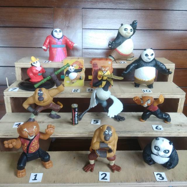 Lot 6 Mainan Preloved hadiah happy meal bekas berkualitas