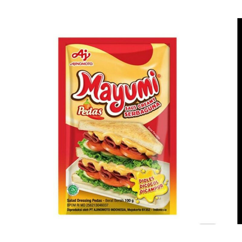 Mayumi Mayonnaise Pedas Sachet 100 g