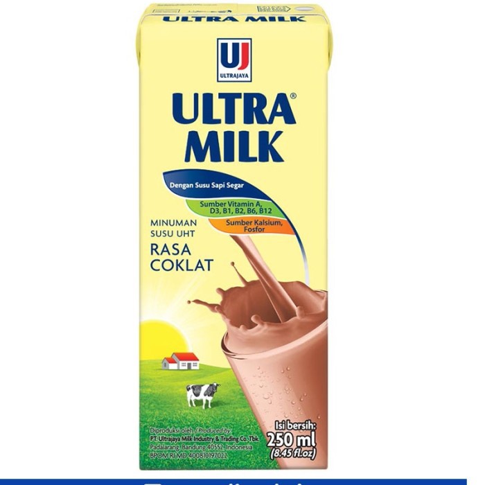 

Ultra Susu Uht Steril Slim Chocolate 250Ml