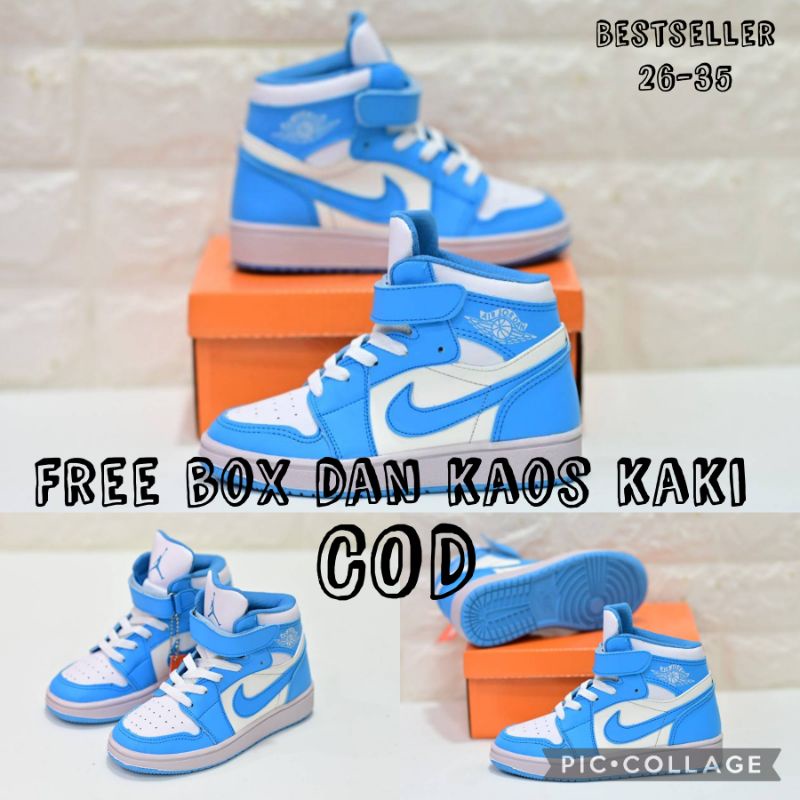 Sepatu Jordan Anak/Sepatu Anak Jordan/Sepatu Anak Laki Laki dan Perempuan Jordan Terlaris