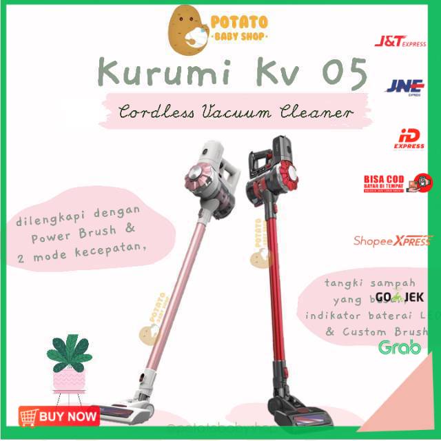 [[[BISA COD]]] Kurumi kv 05 cordless vacum cleaner
