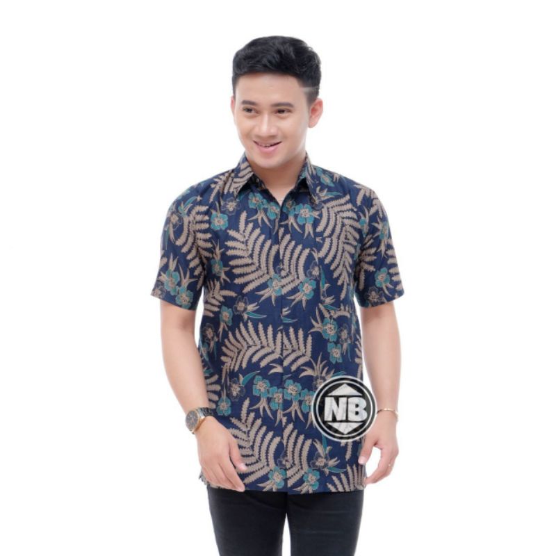 M L XL XXL 3L 4L 5L Atasan Batik Dolby Dolbi Dobby Doby Tenun Sutra Tulis Halus Katun ATBM Atasann-Hem putrimalu