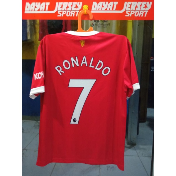 Jersey MU home 21/22 Cristiano RONALDO