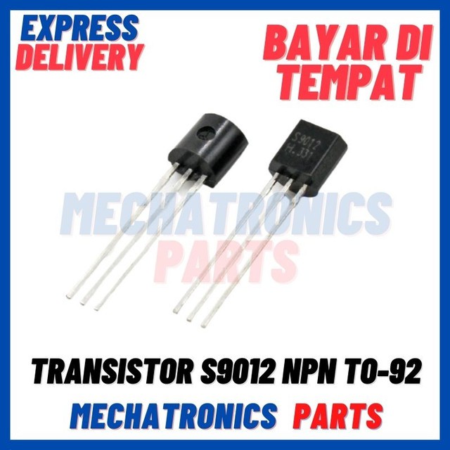 [SMC-9130] TRANSISTOR S9012 9012 NPN TO-92