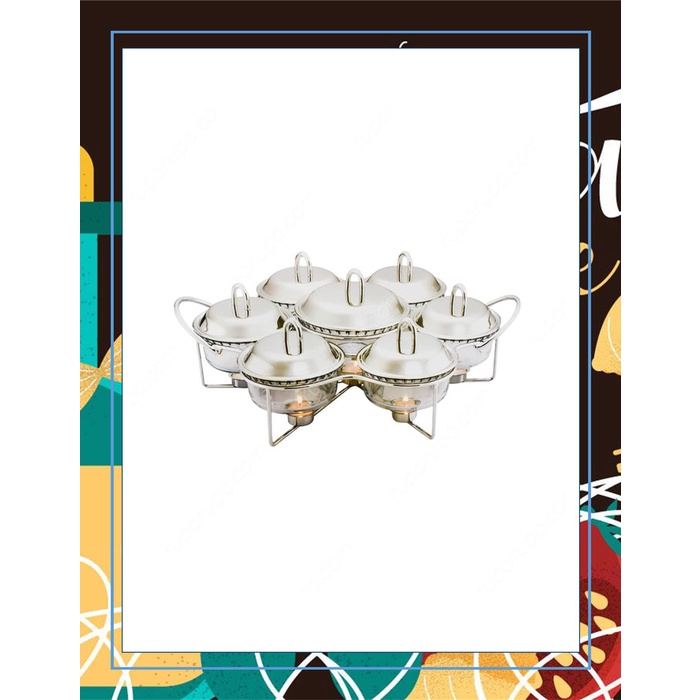 MANGKUK PRASMANAN SET PENGHANGAT MANGKOK PIRING SUP SOP PEMANAS