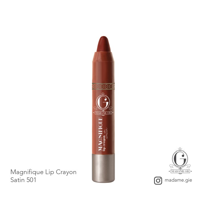 Lip Crayon Satin Lipstik MADAME GIE BY giselle