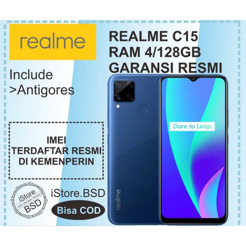 REALME C15 RAM 4GB/128GB