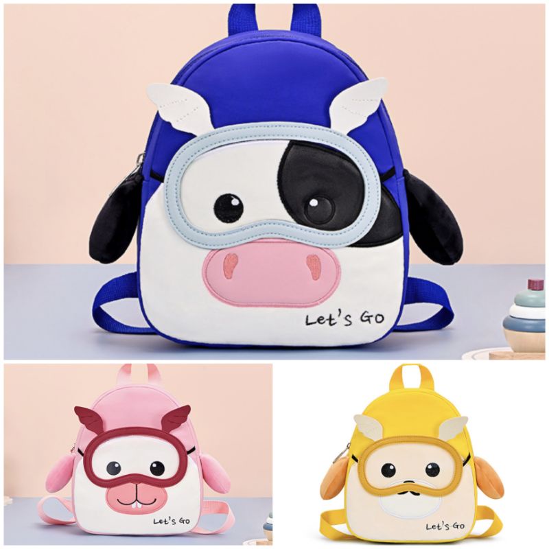Tas Ransel Hewani Tas Sekolah TK Karakter Bag