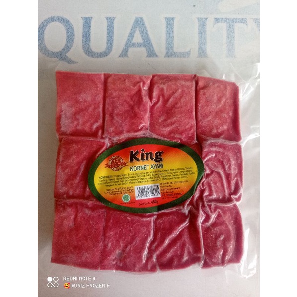 

King food Kornet Ayam 450gr