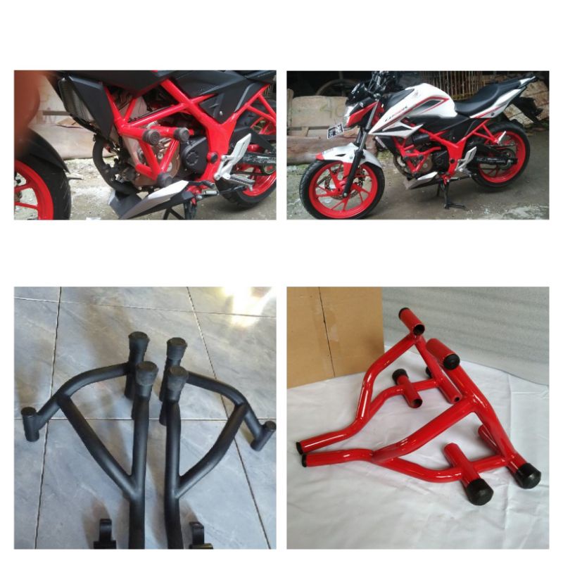 crashbar CB150R StreetFire dan old CB150R Tubular CB150R pelindung body CB150R