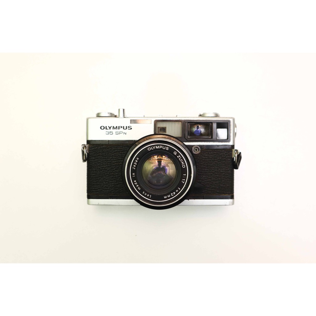 Jual Kamera Analog Rangefinder Olympus 35 SPN Like New !! Shopee