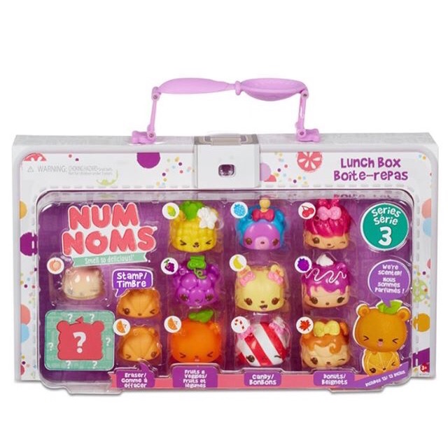 Squishy mainan num noms numnoms lunch box num noms ori series 3 numnoms doll
