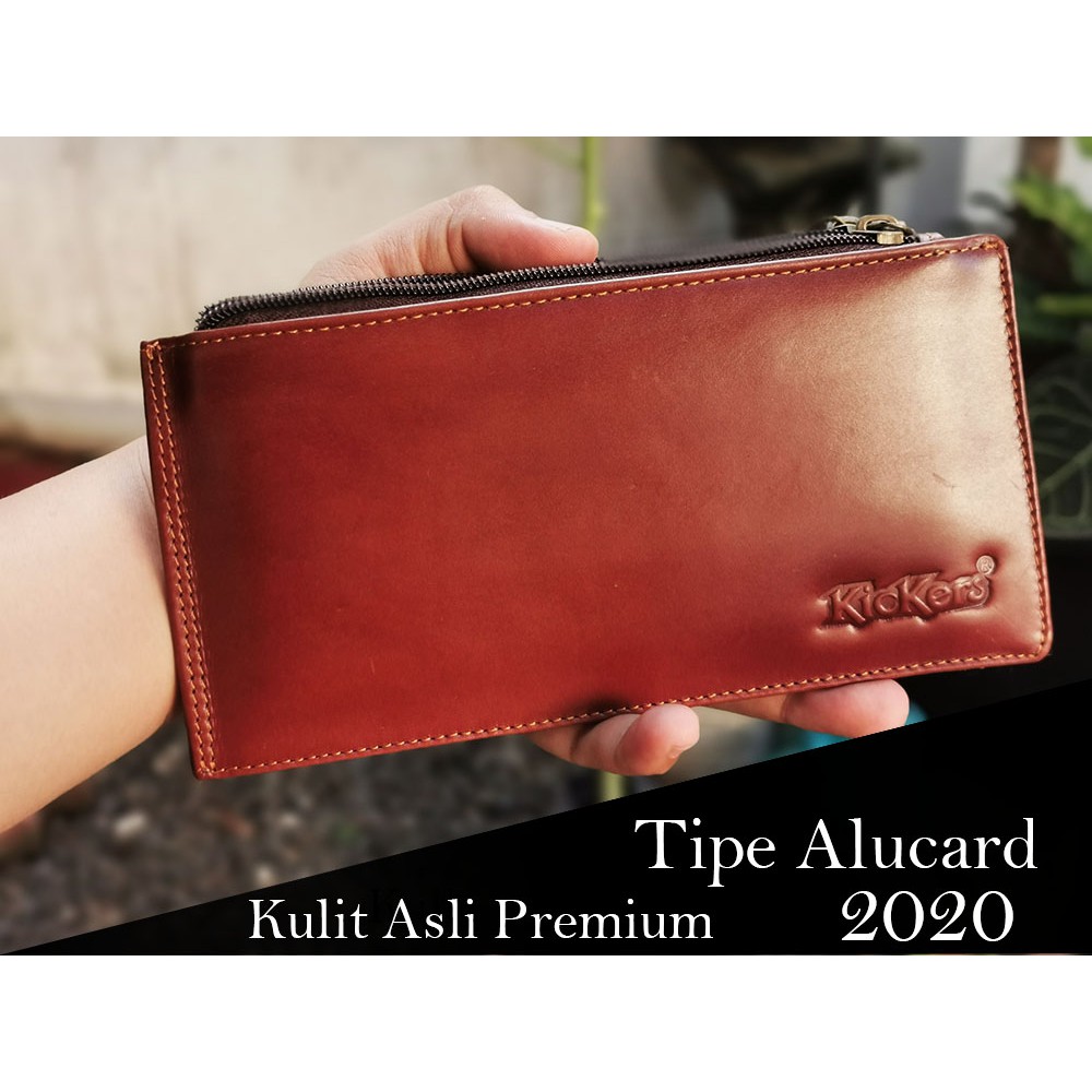 Dompet kartu banyak slot + zipeer RFID BLOCKINGby arista