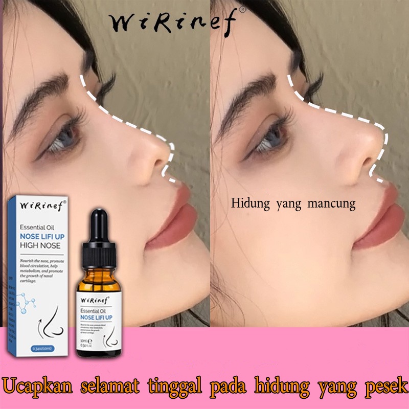 Minyak esensial pelembab Minyak esensial hidung 10ml Pijat hidung pemancung original nose oil lift up