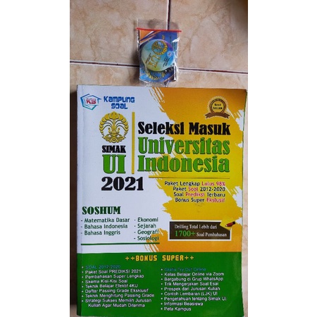 Buku simak UI Kampung soal 2021 | baca deskripsi produk✓|