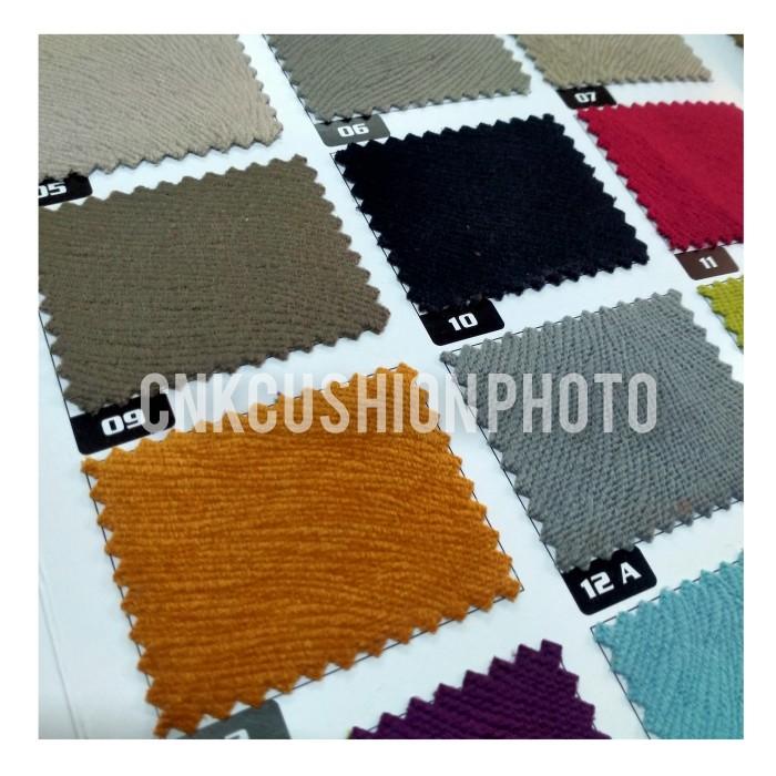 Sofa | Bahan Sofa Bludru / Suede / Brudu Midili (Motif Kulit Sapi)