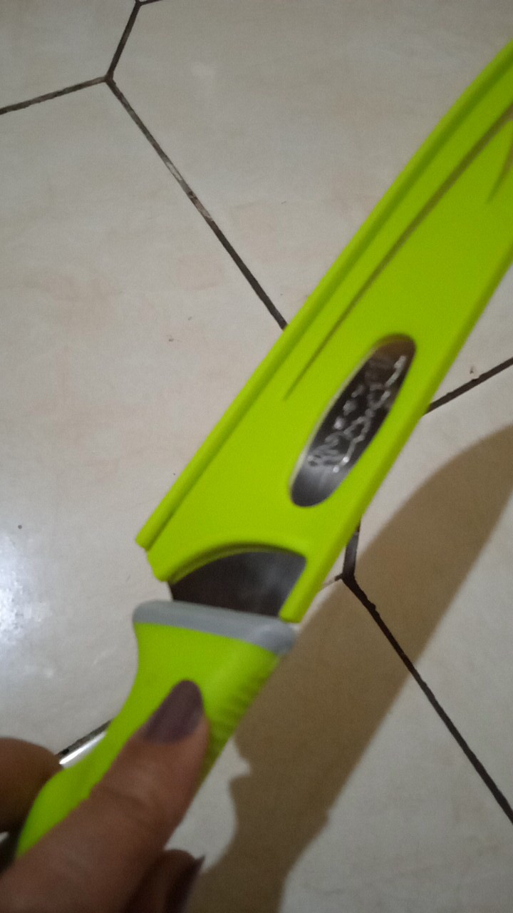 Pisau Stainless Jumbo Pisau Dapur Besar Tajam Kuat Pisau Buah Daging Stainless Double Goldfish