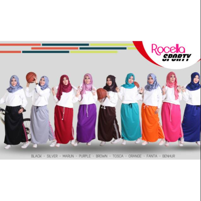 Rok Celana Rocella, Rocella Sporty, Rok Celana Sporty, Rocella Rok Celana, Rocella Sporty