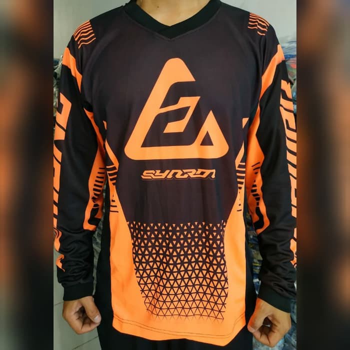  Murah  KAOS JERSEY  OREN SEPEDA  GOWES MTB  TRAIL GUNUNG  