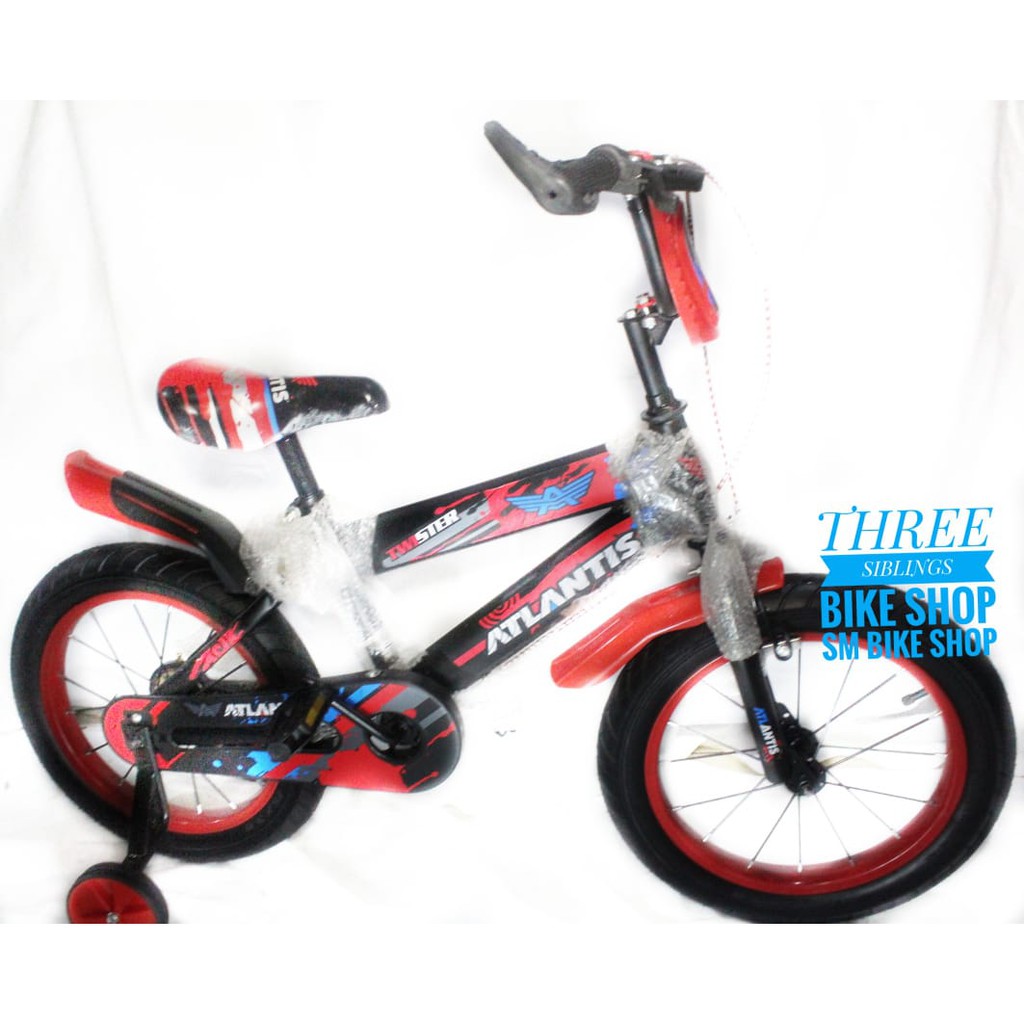  SEPEDA ANAK BMX ATLANTIS TWISTER 16 inch BAN JUMBO WARNA 