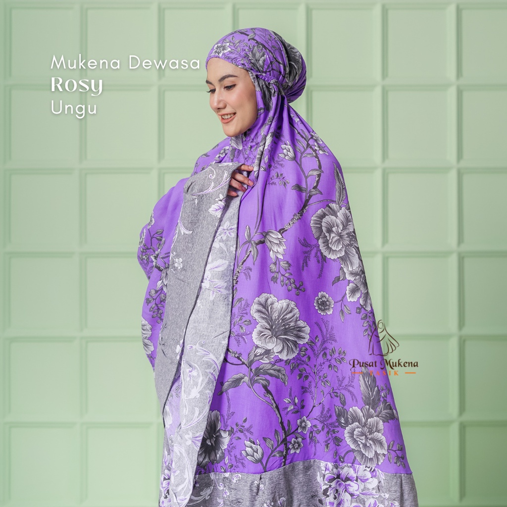 Pusat Beli Mukena Tasik - COD Mukena Dewasa Katun Rayon Adem Bali Travelling Rosy TERMURAH