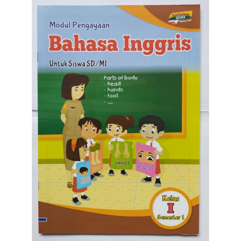 LKS Bahasa Inggris SD Kelas 1 semester 1 Kurtilas Revisi