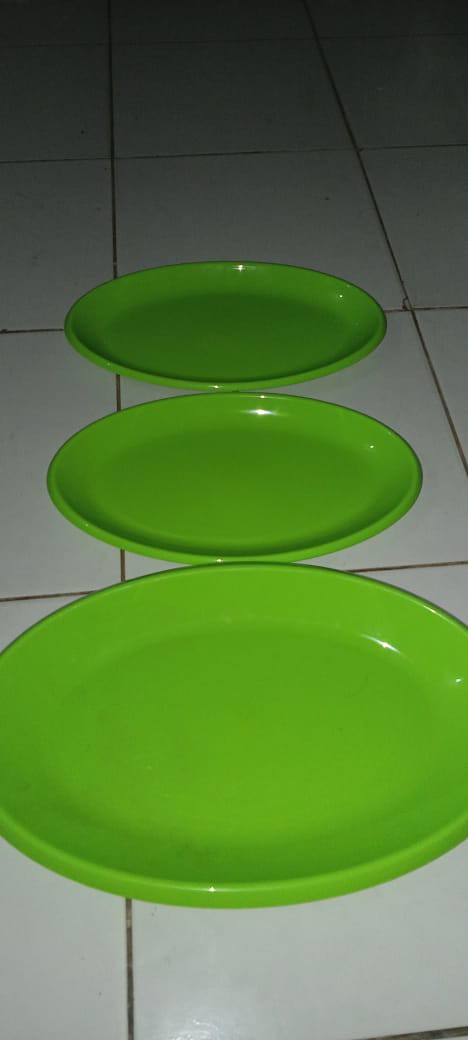 Piring Plastik Oval , Piring Ikan Golden Sunkist Pi-8006