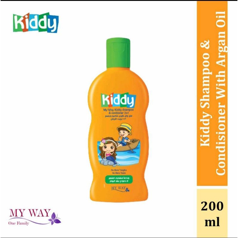 MYWAY Kiddy Shampoo dan Conditioner 200ml