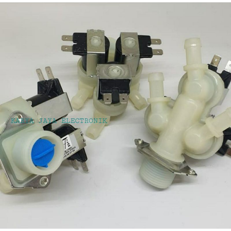 selenoid water inlet valve mesin cuci LG cabang 3 Front loading | triple