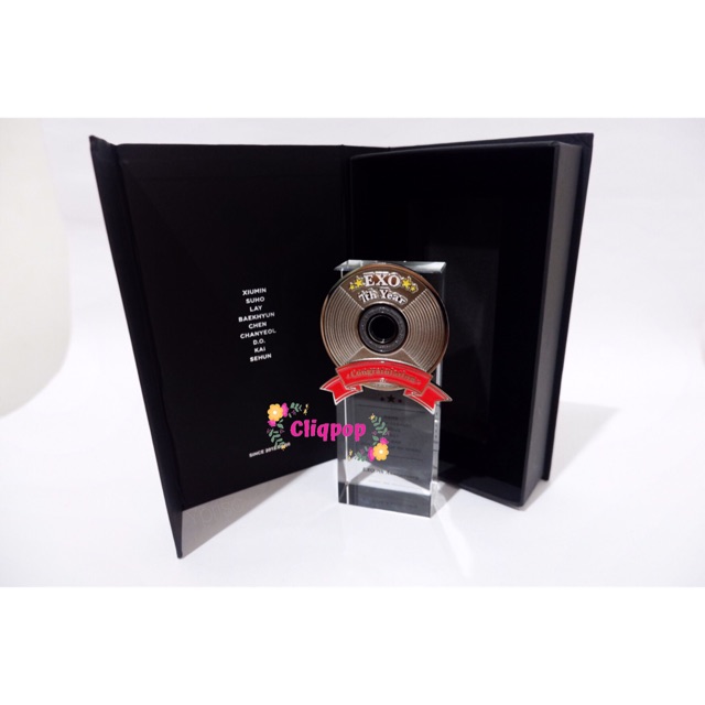 EXO 7th years anniversary trophy