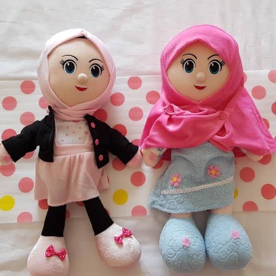 Mainan Anak Boneka Aliya Hijab Doll Boneka Edukasi Bernyanyi & Mengaji-3