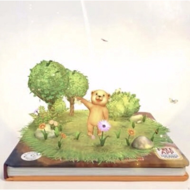 Little Hippo AR Books Little Bear’s adventure Augmented Reality boardbook Board Book