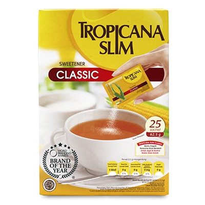 

Tropicana Slim Gula Classic 25Pcs