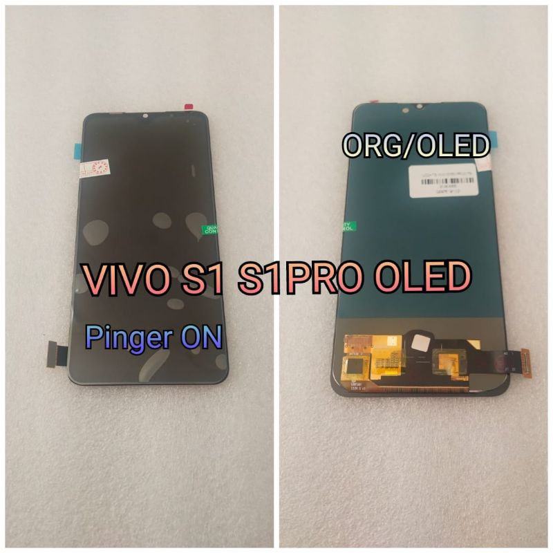 LCD VIVO S1 S1 PRO OLED FULLSET peinger print aktiv