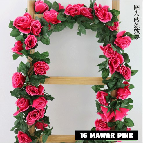 BUNGA RAMBAT Dekorasi Ruangan Bunga Artifisial Bunga Palsu-4