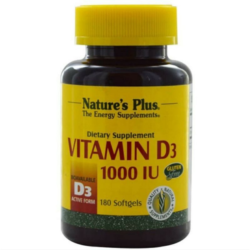 natures plus vitamin D3 1000IU