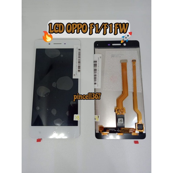 LCD TOUCHSCREEN OPPO F1/F1 FW COMPLETE WHITE