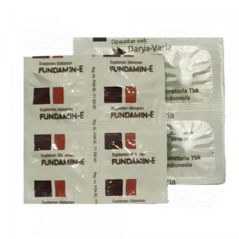Fundamin e strip 4 tablet