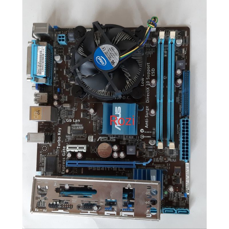 Paket ASUS GIGABYTE G41 ddr3 C2D e8400 fan