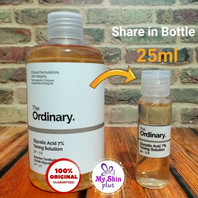 Share 25Ml _ The Ordinary Glycolic Acid 7% Toning Solution