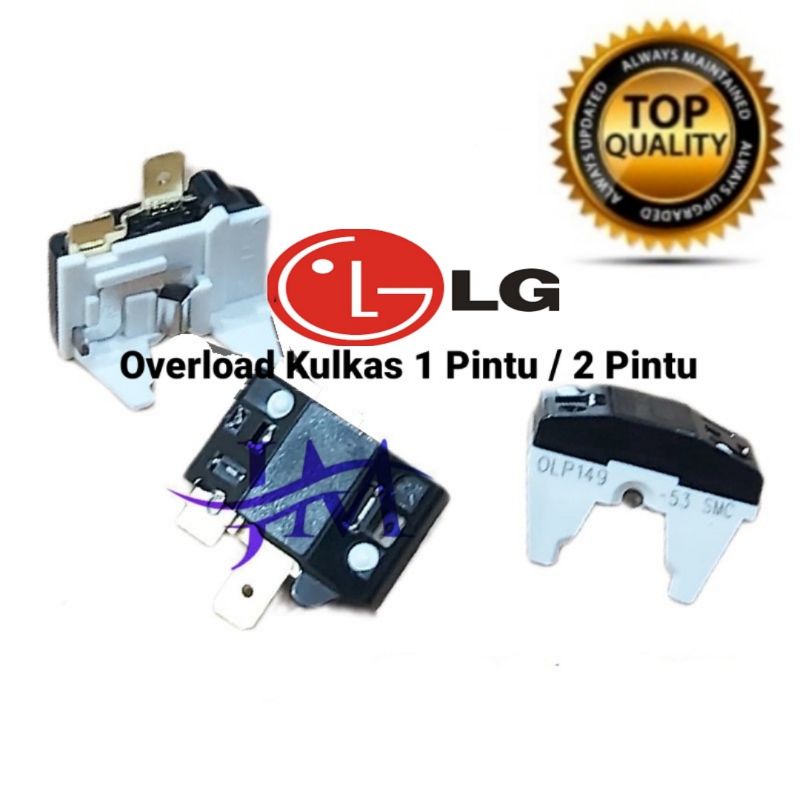 Overload kulkas LG 1 pintu / 2 pintu