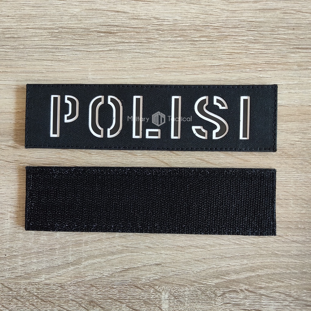 Patch Polisi | Patch Brimob | Patch Gegana | Patch Bodyvest | Patch Body Vest | Patch Cutting Laser | Siap Tempel Untuk Rompi Bodyvest