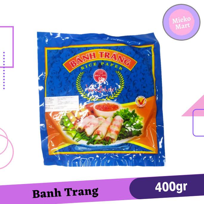 

((((()paling dicari] Banh Trang Rice Paper 400gr 22cm| Kulit Lumpia| Kertas Beras Vietnam