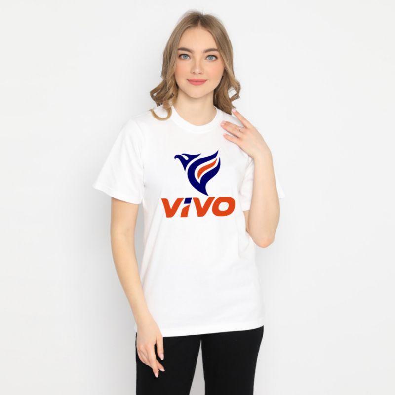 Baju Kaos Logo Vivo Pertamina Pria Wanita Fremium