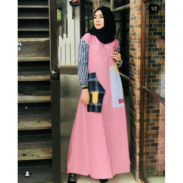 Gamis Shafira / Dress Shafira by Ran Original